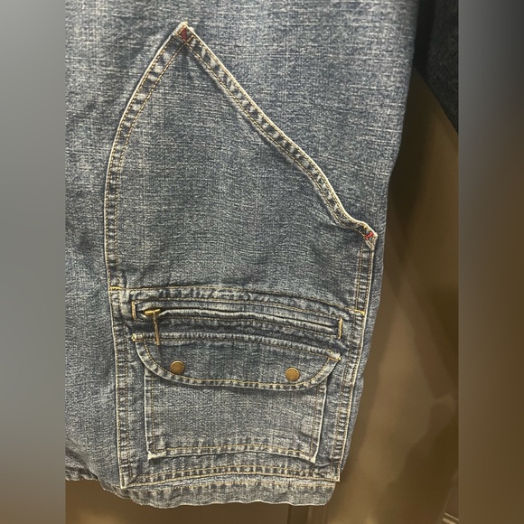 Lauren Jeans Company Button Front Denim Jacket Size 2X - Picture 3 of 9